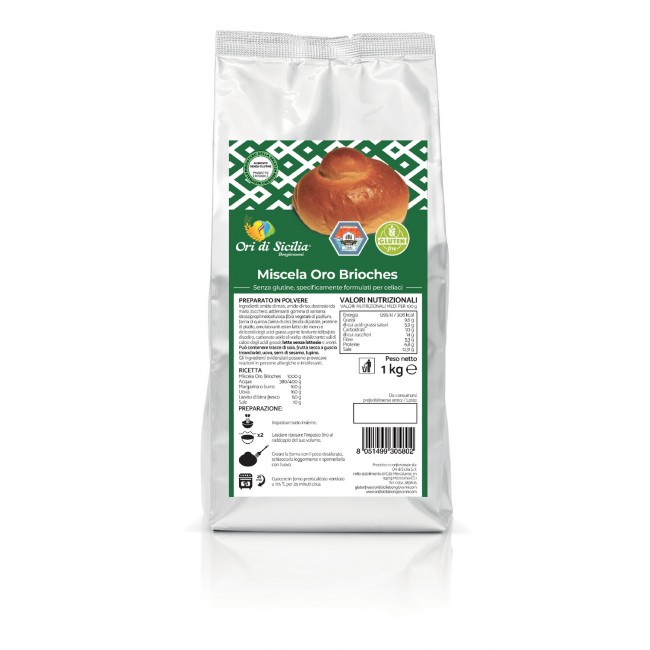 Miscela Oro Brioches Gluten Free