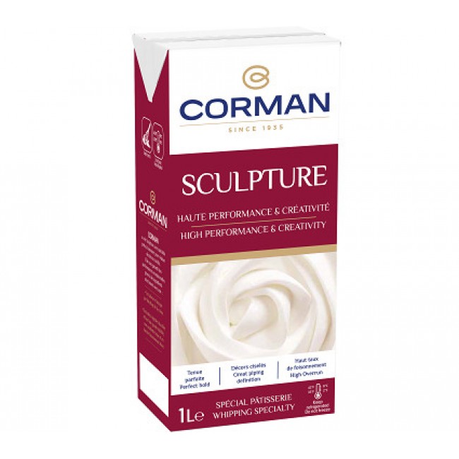 Crema per stuccare e scolpire, (panna) Corman sculpture da kg 1
