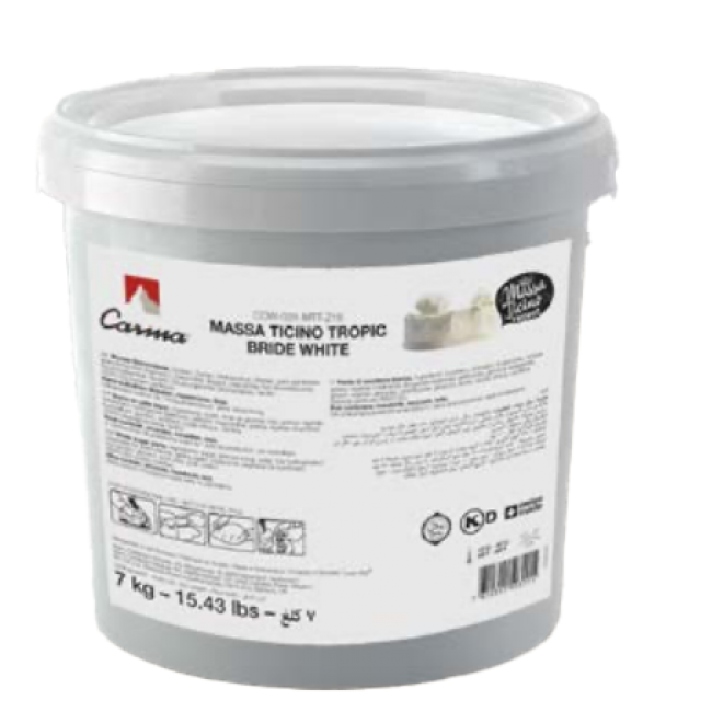 Pasta da zucchero massa ticino tropic 7 kg