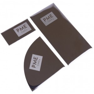 Set 3 mini spatole laterali flessibili