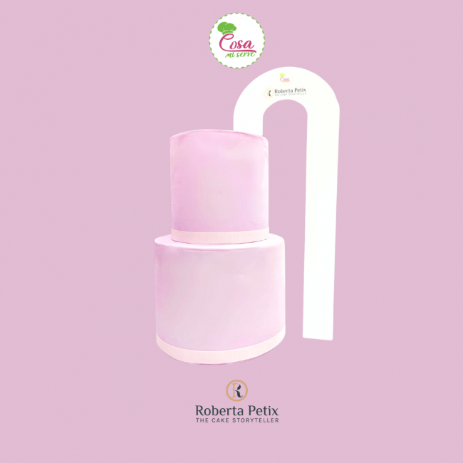 Guida al cake topper Arcobaleno 15.5 x 38.5 x 9.5 cm spes.4.5cm