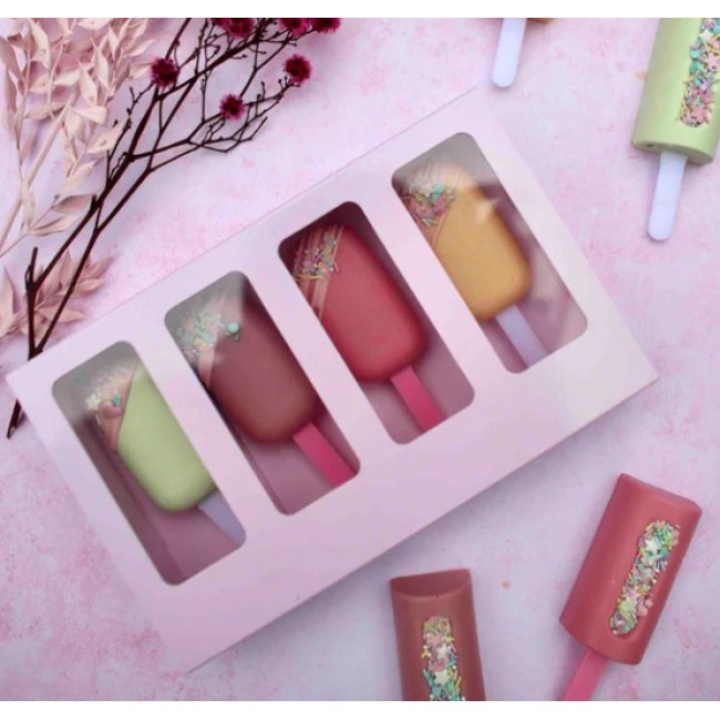 Scatola per Cakeicle Pink da 4