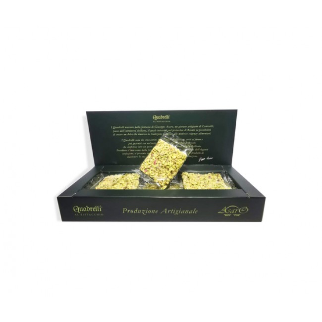 Quadrelli al Pistacchio da 150 gr
