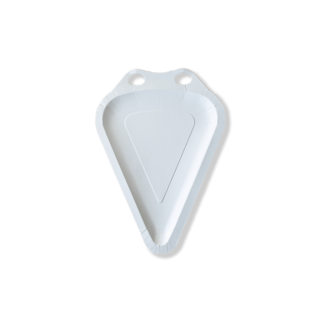 Piatto Pizza triangolare in carta