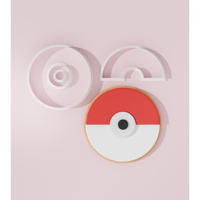 Taglia biscotti Pokemon Sfera Taglia biscotti Pokemon Sfera