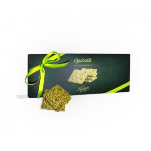 Quadrelli al Pistacchio da 150 gr 