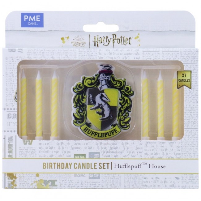 Candele Harry Potter Set 7 Hufflepuff