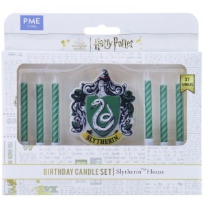 Candele Harry Potter Set 7 Slytherin