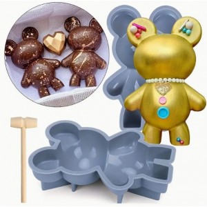 Stampi silicone Orso + matterello 