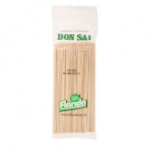Stecconi Bamboo 25/3 cm confezione da 200 pz.