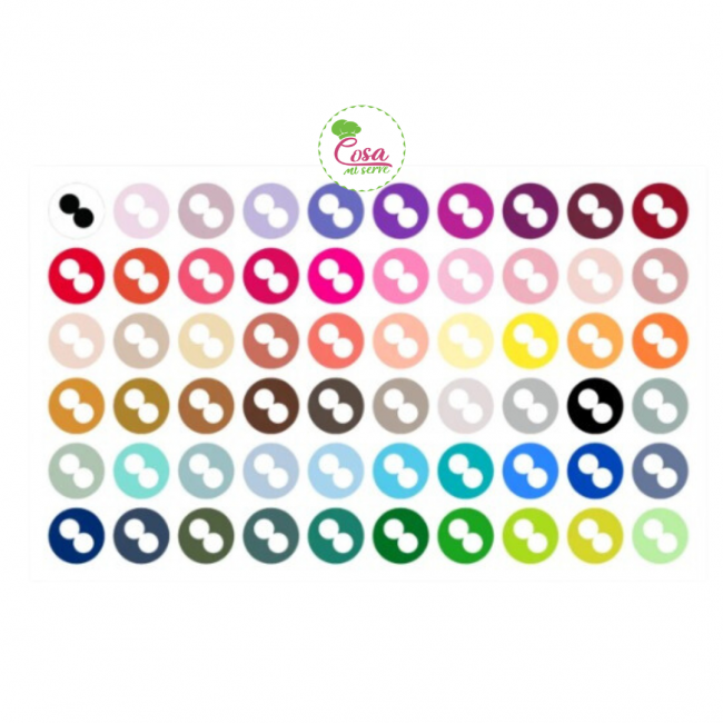 Adesivi Spot per colour mill oil Adesivi Spot per colour mill oil