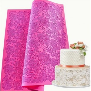 Tappeto in silicone Fiori per pizzo 