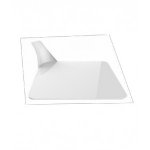 Vassoio BIJOU con Manico Bianco  8x8