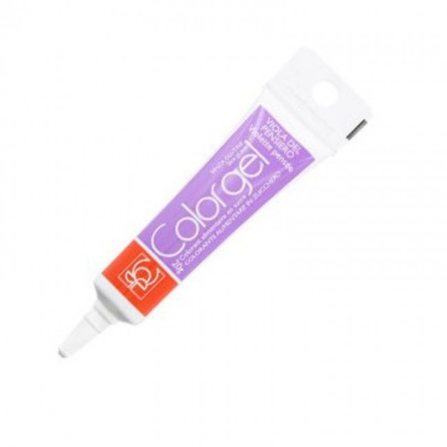 Colorante alimentare gel Viola del pensiero da gr.20 senza glutine